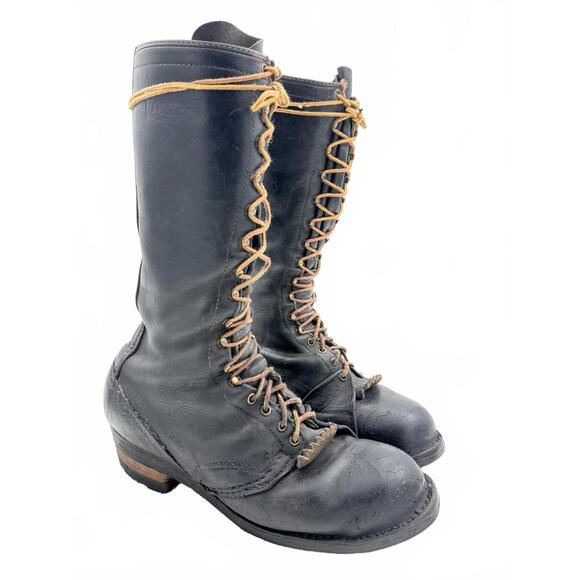 Other - Wesco Lineman/Motorcycle Boots 12E Beautiful Worn/Used 16i
